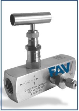 Needle Valve ,Multiport Type with Vent Plug