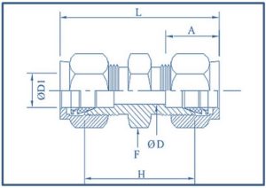 Brass Straight Union
