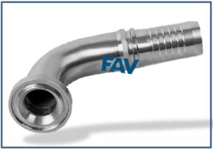 Hose-Fitting-SAE-Flange-Light-Series-90°SAE-FLANGE-3000-PSI