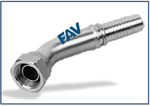 Hose Fitting BSP Thread 60° Cone Fitting 45°ELBOW BSP FEMALE 60°CONE