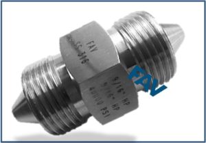 High Pressure HP Male to High Pressure HP Male Adapter 40000 psi