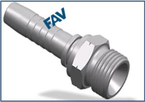 Hose-Fitting-BSP-Thread-60°-Cone-Fitting-BSP-MALE-60°CONE-SEAT