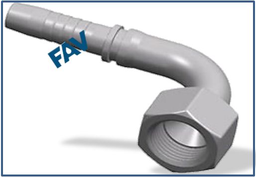Hose-Fitting-Metric-Thread-74°-Fitting