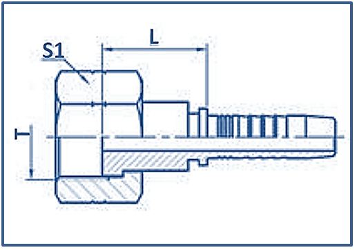 Hose-Fitting-ORFS-Female-Flat-Seat-ORFS-FEMALE-FLAT-SEAT