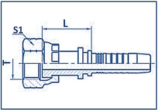 Hose-Fitting-ORFS-Female-Flat-Seat-ORFS-FEMALE-FLAT-SEAT