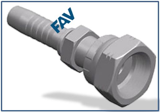 Hose-Fitting-ORFS-Female-Flat-Seat-ORFS-FEMALE-FLAT-SEAT-DOUBLE-HEXAGON