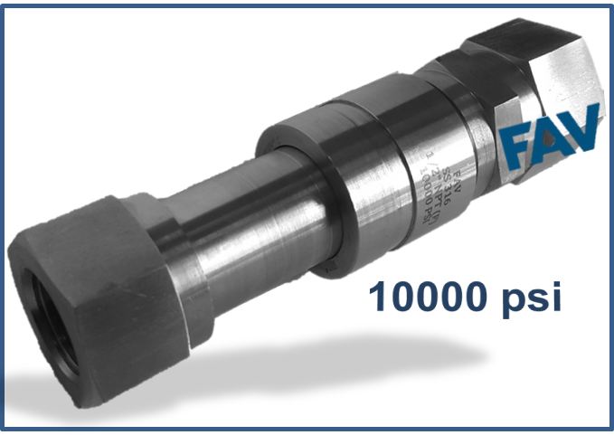 High Pressure Quick Disconnect Coupling 10000 psi