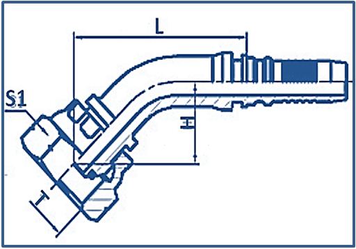 Hose Interlock Fitting- BSP FEMALE 60°CONE O-RING