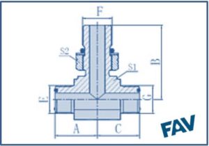 Oref Hardware ORFS Fittings - ORFS MALE-SAE O-RING BOSS-ORFS MALE