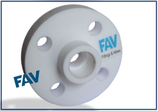 PTFE Threaded Flanges