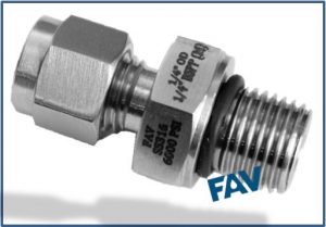 Male Connector BSP Double Ferrule