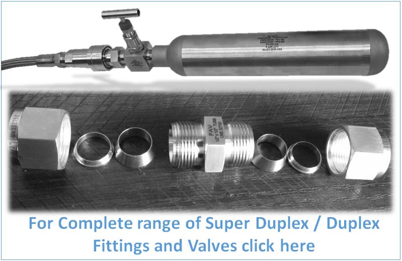 Duplex S32760 Fittings and Valves