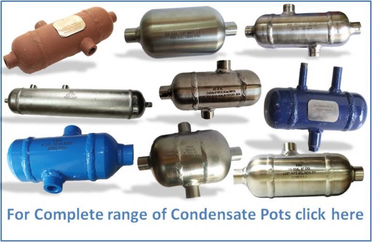 Condensate Pot - FAV Fittings and Valves