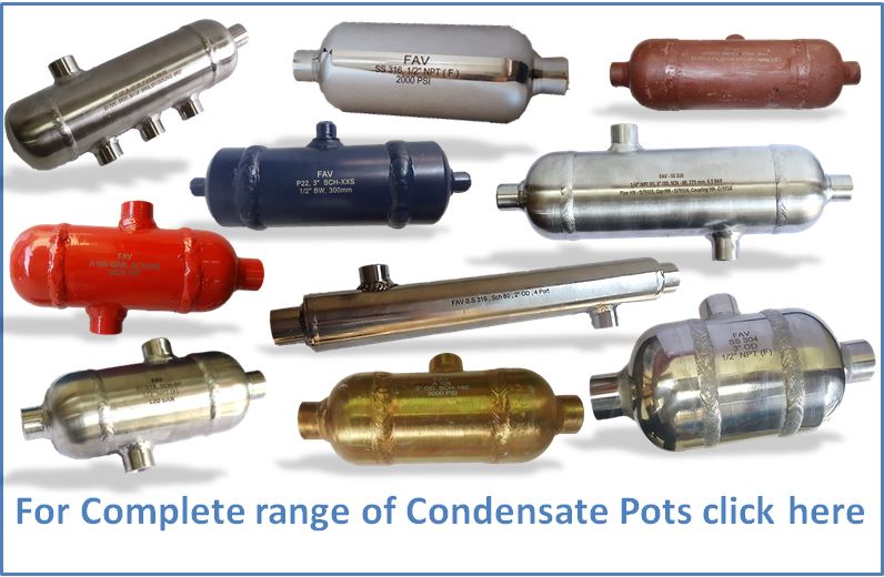 Condensate Pot Manufacturer