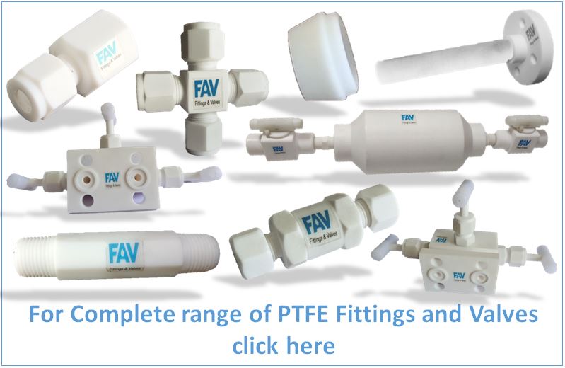 PTFE Ferrule Fittings and Valves