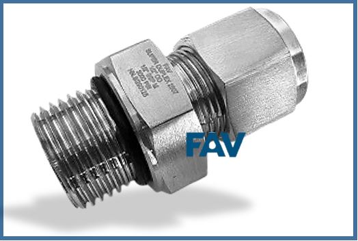 Male Connector with O - Ring