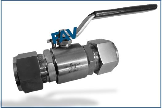 Super Duplex Ball Valve, OD,