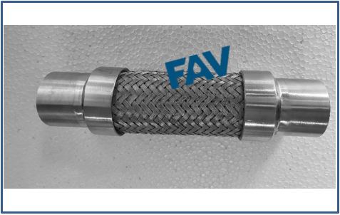 Stainless Steel Braided Hose with 3 Piece Union SS hose with 3 Piece Union