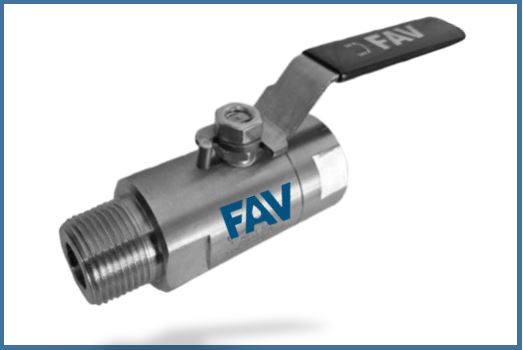 Super Duplex Ball Valve Male x Female 3000 psi Ball Valve, Male x Female, 3000 Psi