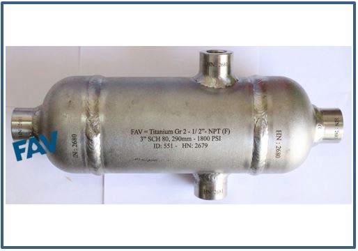 Titanium Condensate Pot