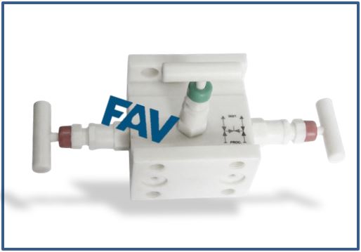 3 Way Manifold Valve, H Type