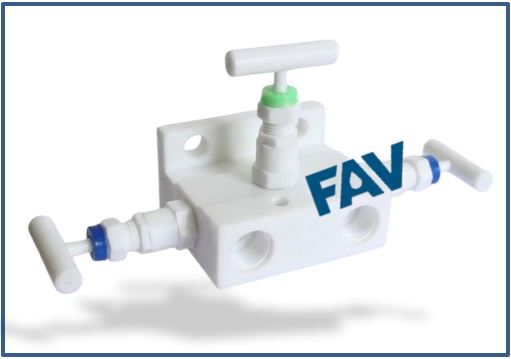3 Way Manifold Valve, T Type
