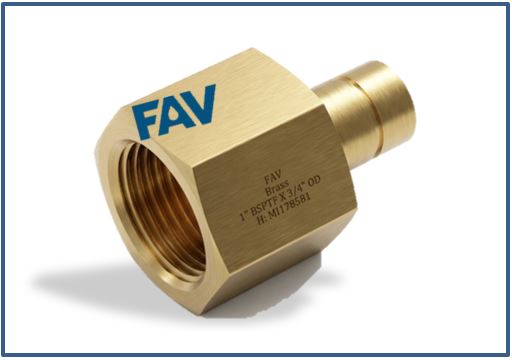 Brass Female Port Adapter Brass Female Port Adapter