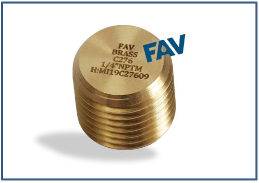 Brass Round Plug Brass Round Plug