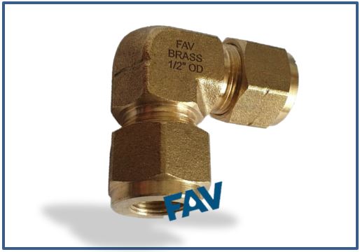 Brass Elbow Union Brass Elbow