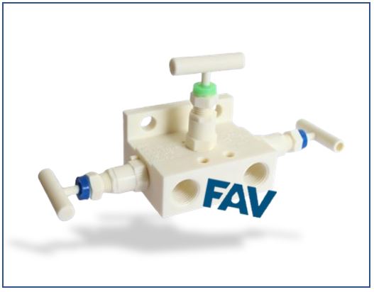 3 Way Manifold Valve - T Type