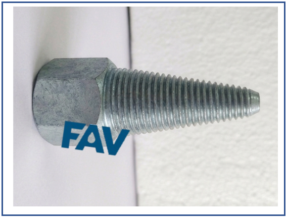 CS A105 Metal Threaded Tube Plug CS Metal Threaded Tube Plug