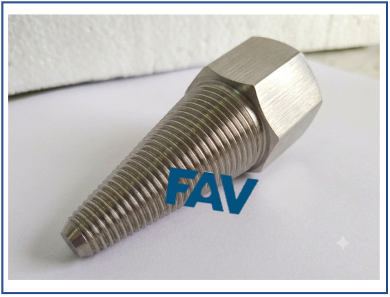 Hastelloy C276 Metal Threaded Tube Plug Hastelloy Metal Threaded Tube Plug