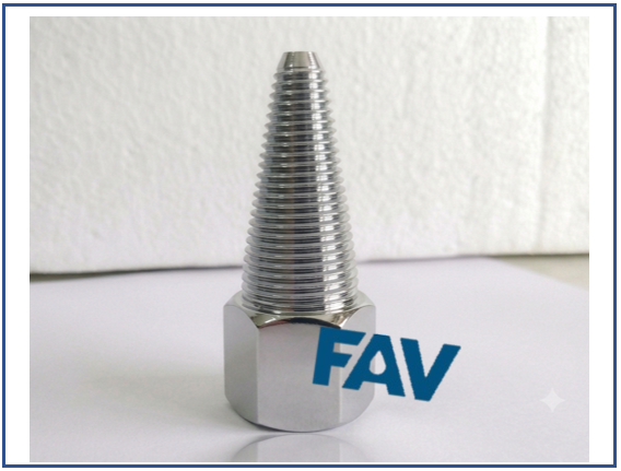 Stainless Steel Metal Threaded Tube Plug Stainless Steel Metal Threaded Tube Plug
