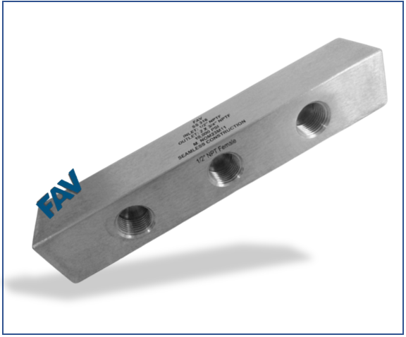 3 Way Block Manifold