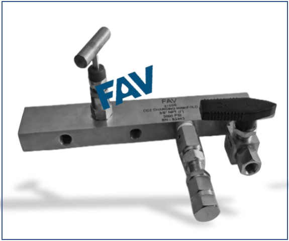 High Pressure Manifold Block Config 1