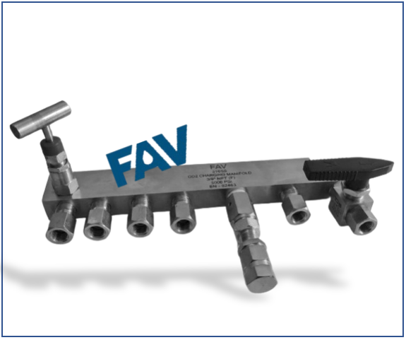 High Pressure Manifold Block Config 2