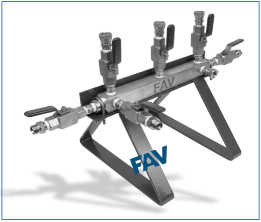 Hydrotesting Manifold Header 10000 to 15000 psi