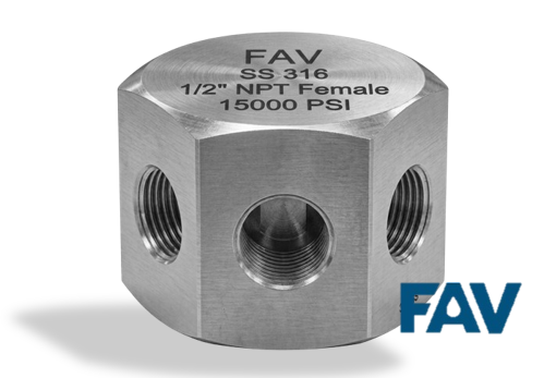 Round Manifold Port 6 Way