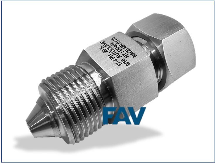 Lubrication (Sealant) Fitting 9/16" Autoclave Style , 20,000 PSI Lubrication (Sealant) Fitting 9/16" Autoclave Style ,